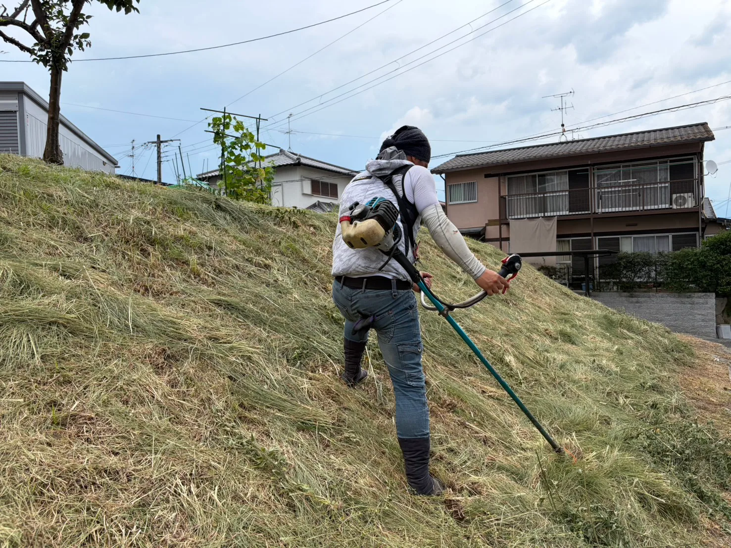 草刈の作業イメージ